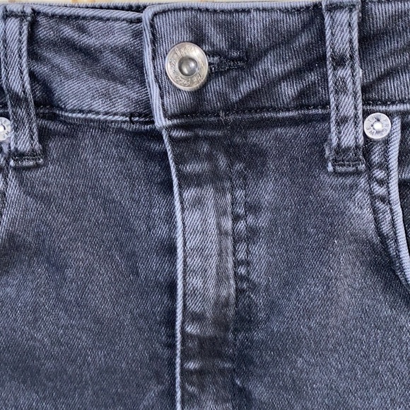 We the Free High Rise Raw Hem Skinny Jeans Black - Picture 4 of 12